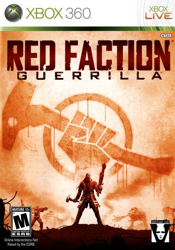 Red Faction: Guerrilla box art for Playstation 3